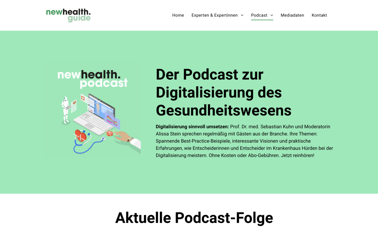 Layout 3 von der Webseite www.newhealth.guide