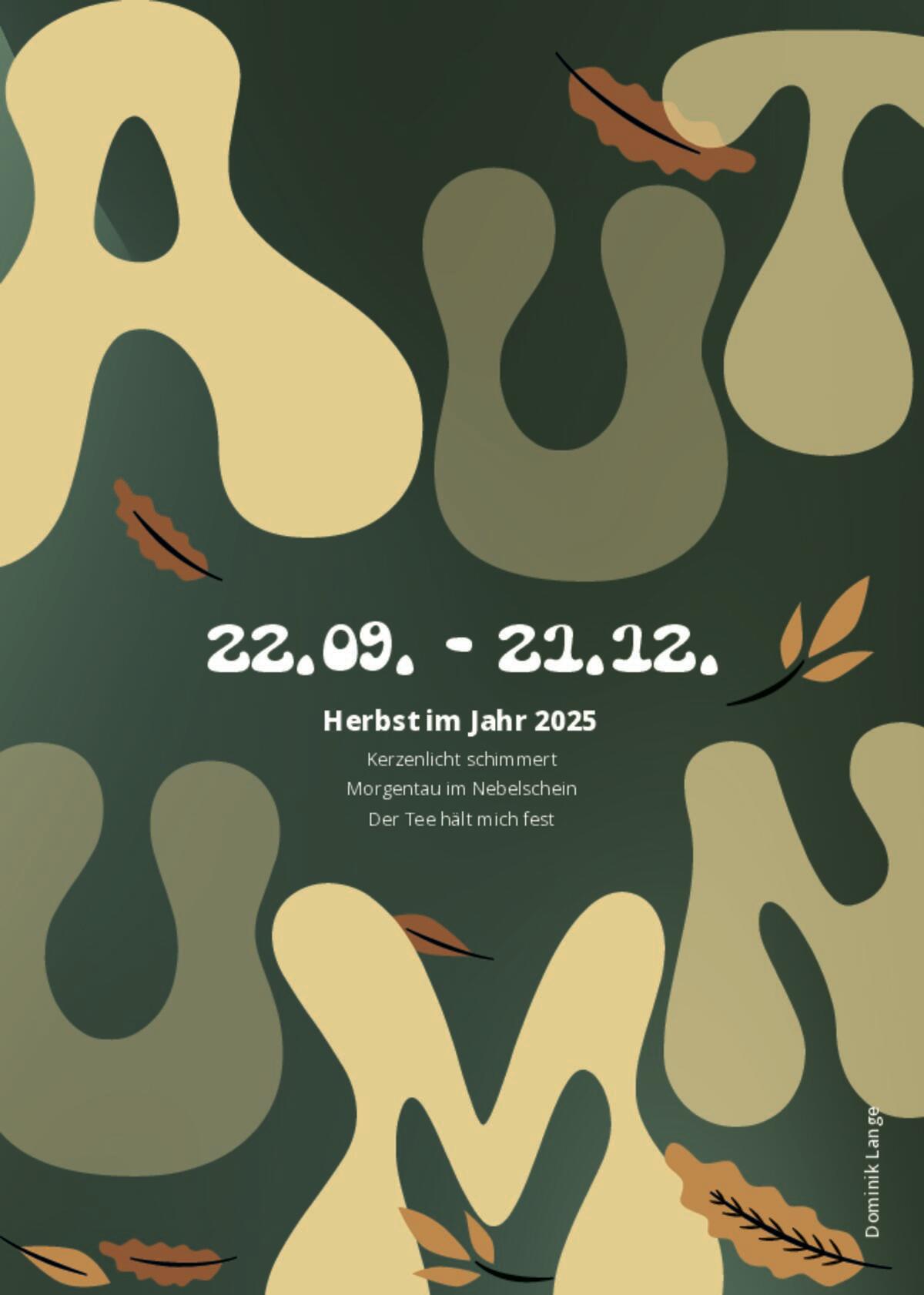 Autumn Season Card 2025