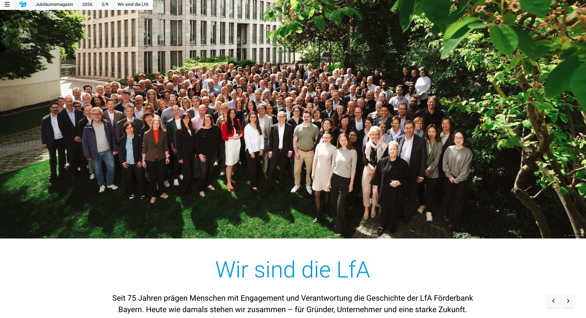 Wir sind die LfA