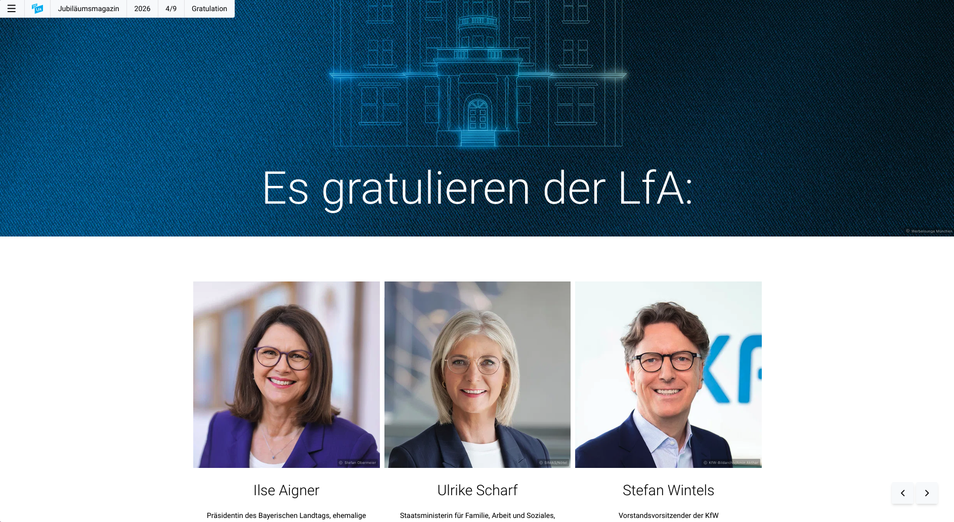 Gratulationen